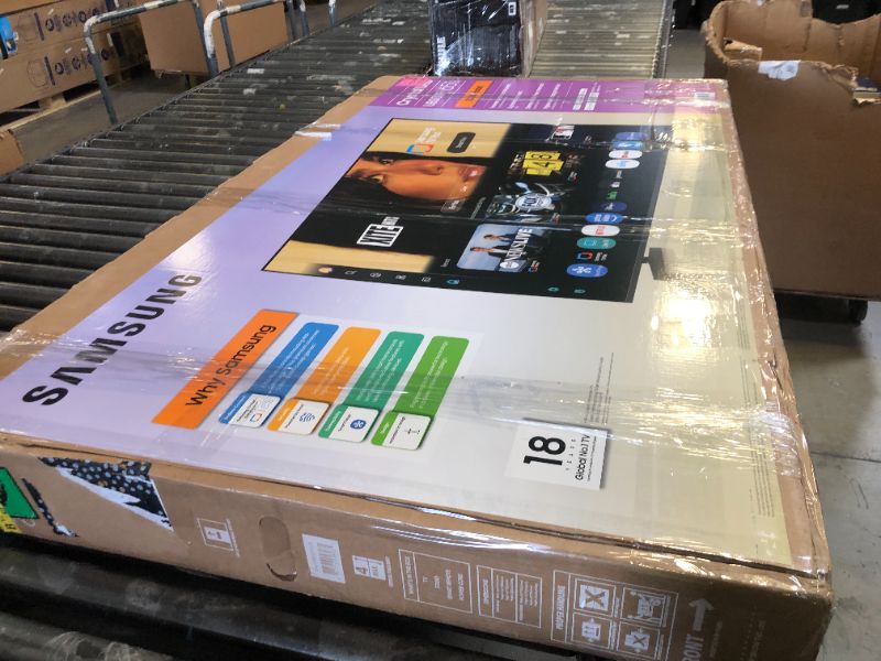 Photo 1 of Samsung 65-Inch Class Crystal UHD U8000F 4K Smart TV (2025 Model) Endless Free Content, Crystal Processor 4K, MetalStream Design, Knox Security, Alexa Built-in