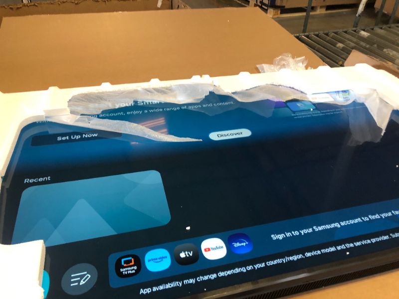 Photo 1 of Samsung 65-Inch Class Crystal UHD U8000F 4K Smart TV (2025 Model) Endless Free Content, Crystal Processor 4K, MetalStream Design, Knox Security, Alexa Built-in