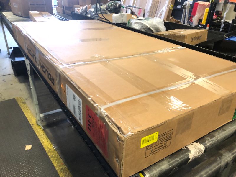 Photo 1 of Rough Country Hard Tri-Fold Tonneau Cover for Chevy Silverado & GMC Sierra 1500 (2019-2025) - Low-Profile Aluminum Truck Bed Cover, Fits 5'10 Bed (69.9")