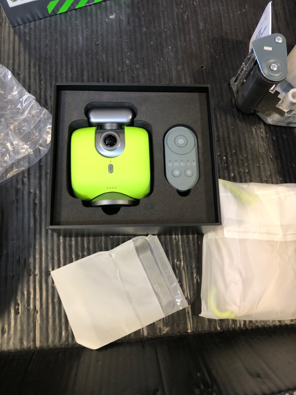 Photo 1 of XbotGo Chameleon AI Auto Sports Action Camera - 4K 60FPS Soccer Camera and Basketball Tracking Camera for Team Sports, Live Streaming, No Subscription, Works with iOS & Android (Lemon Green)
