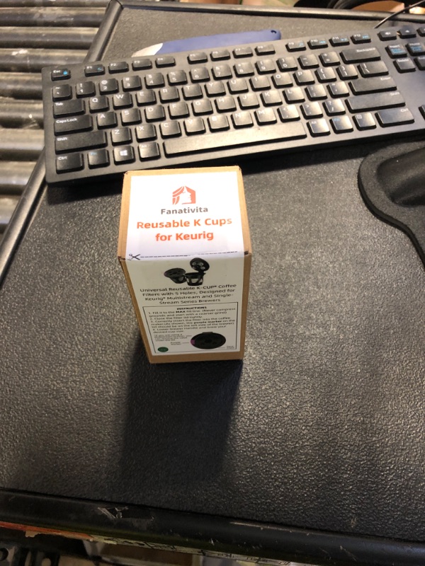 Photo 1 of Universal Reusable K Cups for Keurig, 2-Pack Refillable Coffee Pods with 5 Holes, Compatible with Keurig K Supreme, K Slim, K-Duo Gen2, K-Brew Chill (MultiStream Technology)