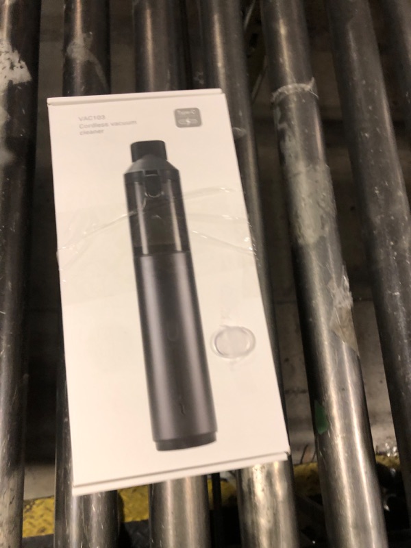 Photo 1 of Car Vacuum Portable Cordless Handheld Vacuum Cleaner 4-in-1 Mini Cordless Vacuum with 2 Suction Modes and 16800pa Suction Power Blowing & Inflating 2 Modes Handheld Vacuum for Car, Desk, Keyboards