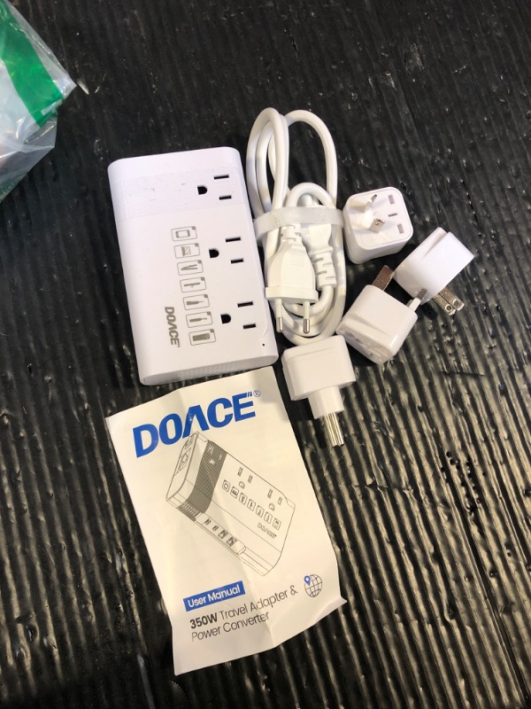 Photo 1 of DOACE 350WTRAVEL ADAPTER POWER CONVERTER 