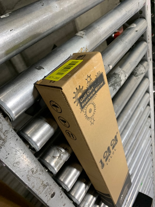 Photo 1 of 10L0L Universal Adjustable Golf Cart Panoramic Rear View Mirror, Rotatable 270 Rotation 16.5"Wide Angle Full Rearview Golf Cart Mirror for EZ Go, Club Car, Yamaha