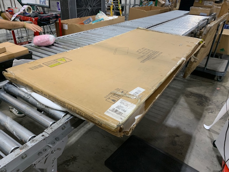 Photo 1 of Flash Furniture Wren 30''W x 72''L Rectangular Grey Thermal Laminate Activity Table - Height Adjustable Short Legs