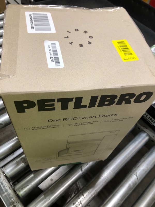 Photo 1 of PETLIBRO RFID Automatic Cat Feeder, Collar Tag-Activated Personalized Meals, 5G&2.4G Wi-Fi Programmable Cat Food Dispenser with Cats Recognition & Diet Tracking for Multi-Pet Homes and Different Diets