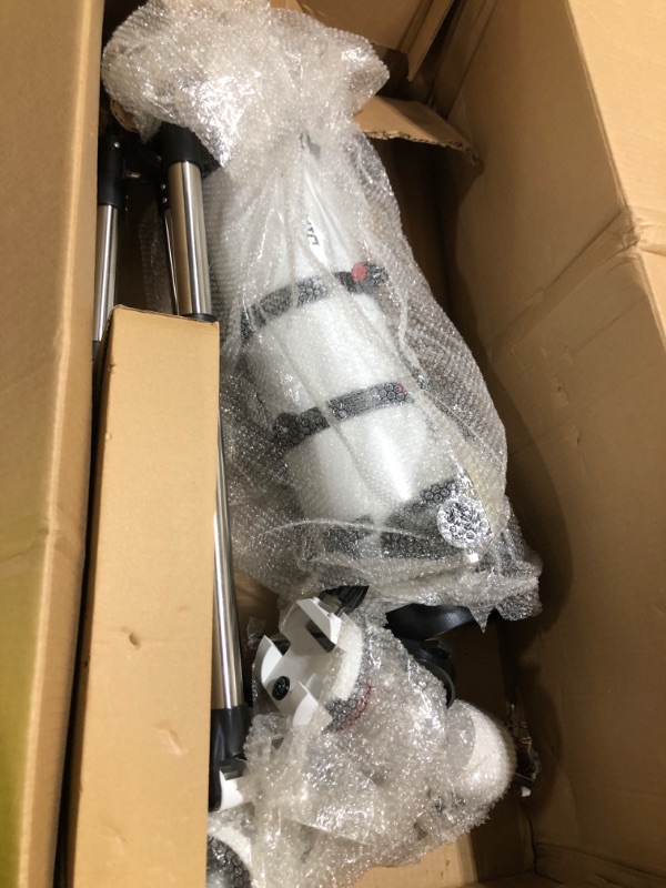 Photo 1 of Telescope 150EQ Astronomical Reflector Telescopes for Adults,Professional Manual Equatorial Telescope for Beginners.Comes with 2X Barlow Lens Phone Adapter,Stainless Tripod and Moon Filter