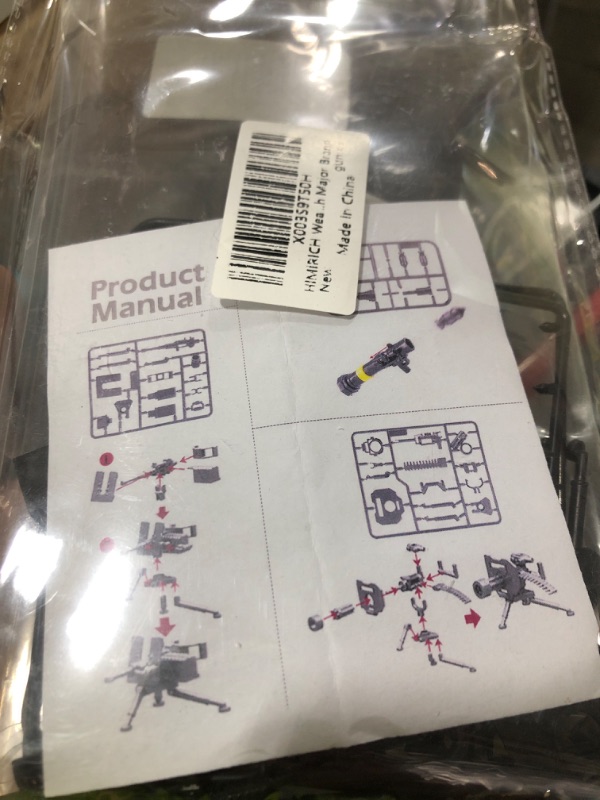 Photo 1 of HIMIRICH Weapons Pack Military Toy Set Building Blocks Model for Soldier Figures, Army Equipment Gear Kit Pieces and Parts Accessories Compatible with Major Brand