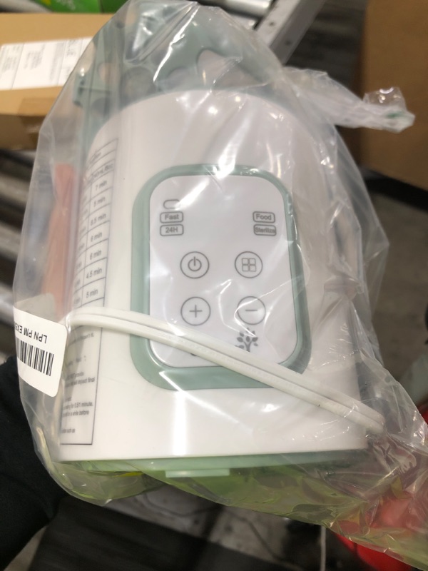 Photo 1 of GROWNSY Baby Bottle Warmer, 8-in-1 Fast Baby Milk Warmer with Timer for Breastmilk or Formula, Accurate Temperature Control, 24H Keep, Food Heater&Defrost BPA-Free Bottle Warmer for All Bottles- Green