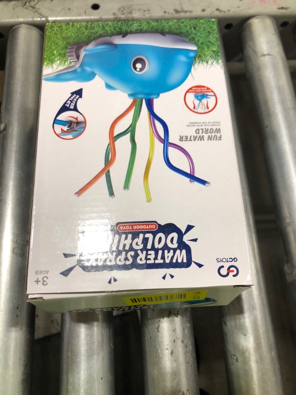 Photo 1 of Dacono Dolphin Water Sprinkler Toy for Kids - Outdoor Summer Sprinkler with Wiggling Tubes, Ideal for Garden and Lawn - Perfect Water Game Gift for Boys and Girls