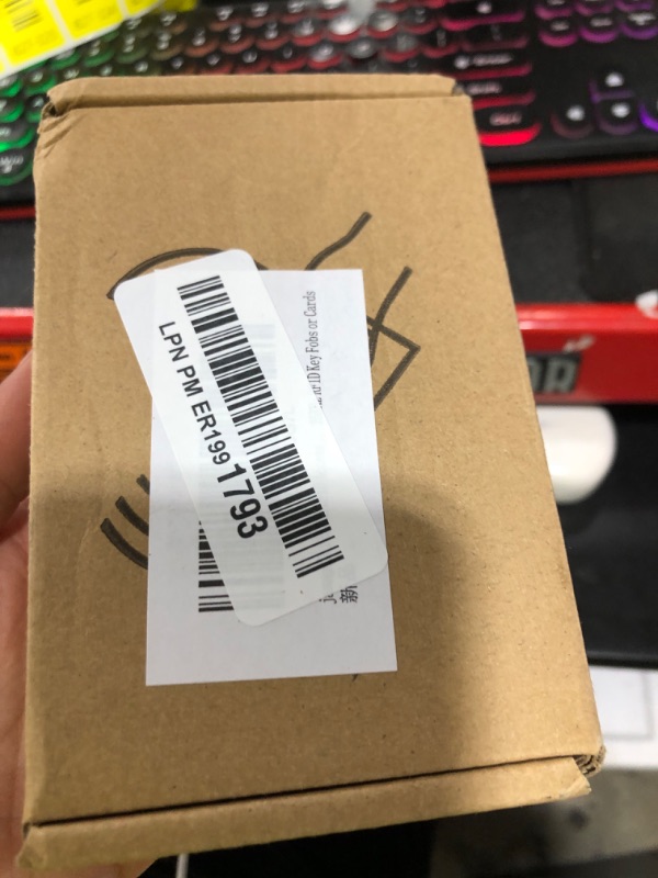 Photo 1 of jasugKEY 125KHz RFID Access Control Card Reader Writer Duplicator Cloner, with 10pcs 125KHz Copy Cards, Can Only Match General 125KHz RFID Key Fobs or Cards