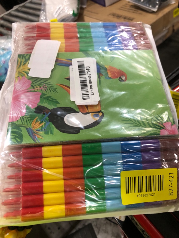 Photo 1 of BenLouis 12 Summer Mini Coloring Books Kids with 12 Stacking Crayons Pool Beach Party Favors Small Activity Books Bulk for Kids Summer Birthday Party Gift Goodie Bag Stuffers