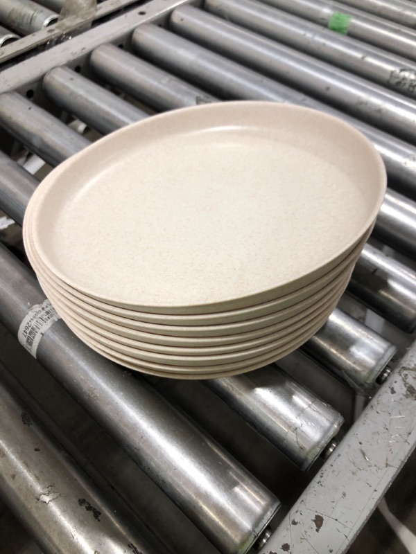 Photo 1 of 8 PC ROUND PLATES 