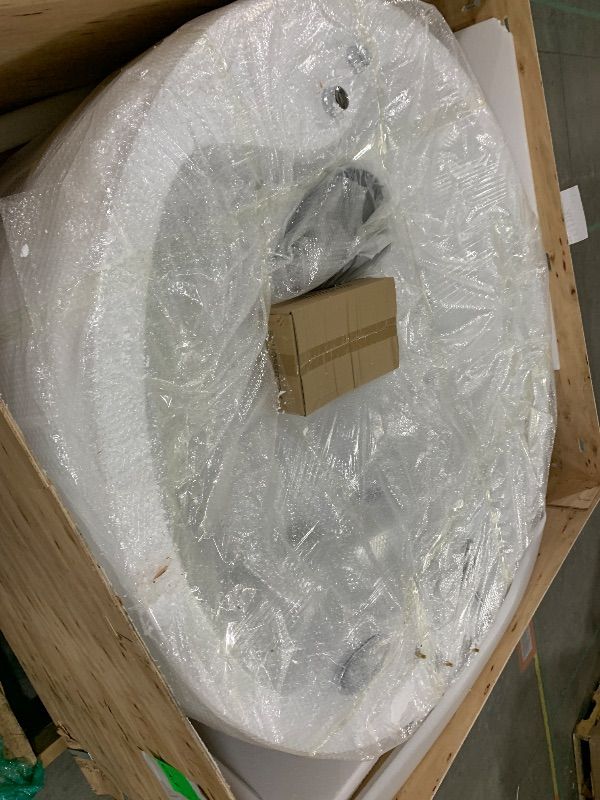 Photo 1 of Empava Whirlpool Bathtub Massage Soaking SPA Chromatherapy Jets Tub Model 2021 59JT005