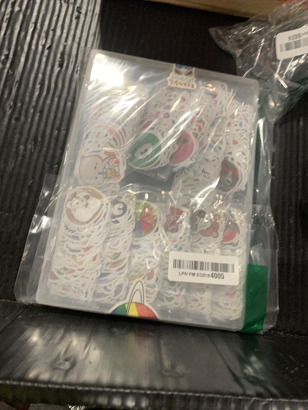 Photo 1 of Apakkai 1200 Pcs Cute Water Bottle Stickers, Kawaii Vinyl Phone Laptop Skateboard Animal Waterproof Sticker Packs for Boys Girls Teacher