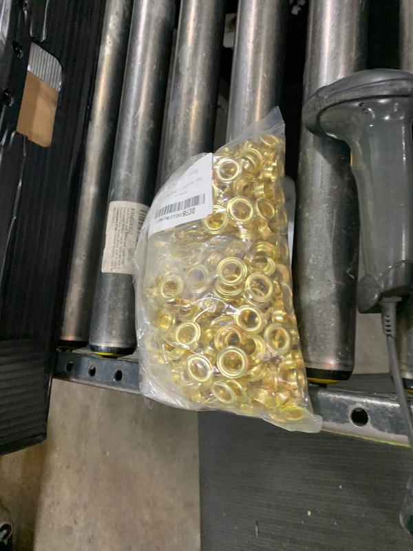 Photo 1 of Heavy Duty 500pcs Metal Grommets Washers 1/2 Inch Inside Diameter Eyelet Hole for Curtains, Canvas Tarps Craft Making Eyelet Repair Replacement
