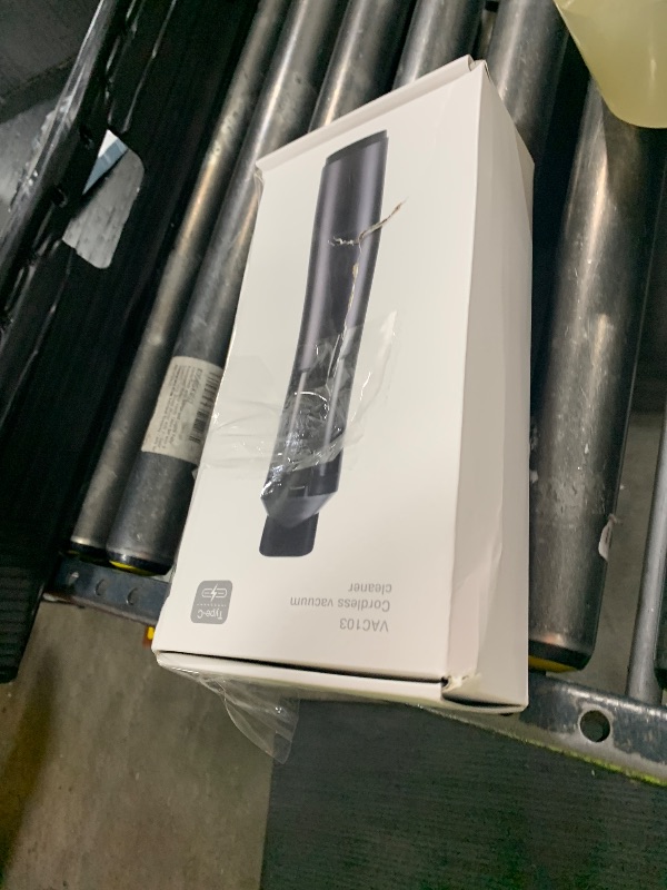 Photo 1 of Car Vacuum Portable Cordless Handheld Vacuum Cleaner 4-in-1 Mini Cordless Vacuum with 2 Suction Modes and 16800pa Suction Power Blowing & Inflating 2 Modes Handheld Vacuum for Car, Desk, Keyboards