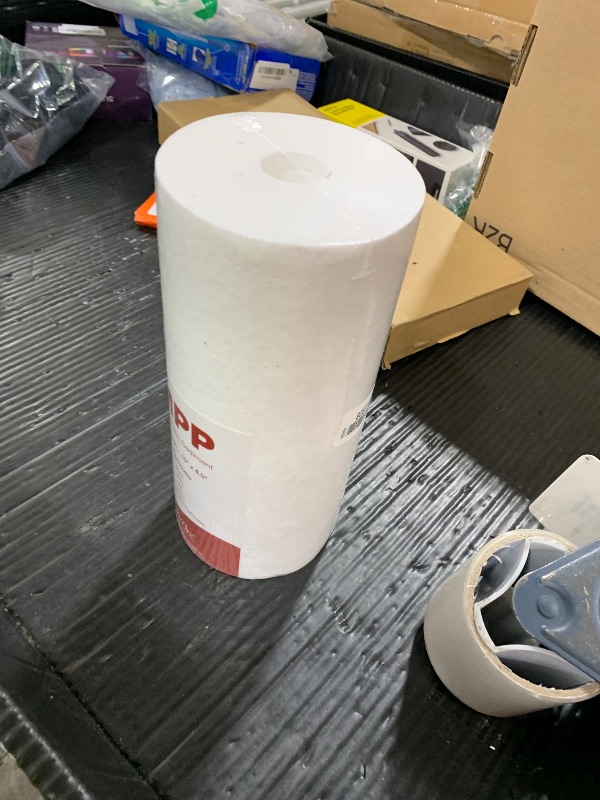 Photo 1 of ICEPURE 5 Micron 10”*4.5'' Whole House Sediment String Wound Water Filter Replacement filter for 84637, WPX5BB97P, PC10, 355214-45, 355215-45, WP10BB97P, WP5BB97P, 1 piece 