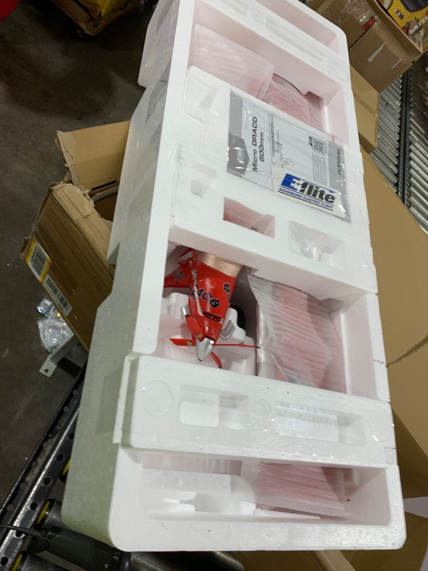 Photo 1 of E-flite Micro Draco 800mm BNF Basic EFL13550 BROKEN 