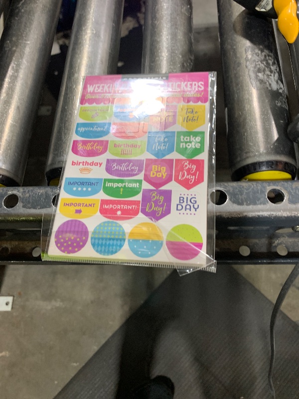 Photo 1 of WEEKLY PLANNER STICKERS 