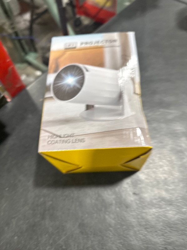 Photo 1 of XBJ [Built-in Apps] 5G WiFi Bluetooth Smart Projector,4K support HD Portable Projector, Mini Projector with Stereo Speaker. Indoor, Outdoor Use,Compatible with TV Stick Smartphone/ pc/USB?White?