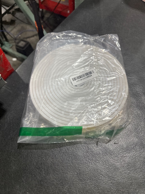 Photo 1 of Self Adhesive Foam Tape Weatherstrip 1/2in x 1/4in x 42Ft High Density Foam Insulation Strips Foam Seal Weather Stripping with Strong Adhesive for Door and Window Sound Isolation Soundproofing, White
