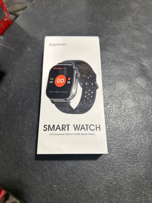 Photo 1 of Smart Watch GPS, 2.06"HD AMOLED Display Smartwatch for Men/Women(Answer/Make Call),110+ Workout Mode, 5 ATM Water-Resistance, Heart Rate/Sleep Monitor /Stress, Pedometer Running Watch for Android/iOS