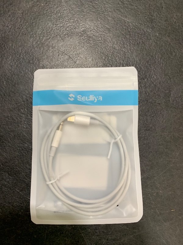 Photo 1 of Aux Cord for iPhone,[Apple MFi Certified] Lightning to 3.5 mm AUX Cable for Car Stereo, Speaker, Headphone, Auxiliary Audio Cable Compatible with iPhone 14 13 12 11 XS XR X 8 7 3.3FT White