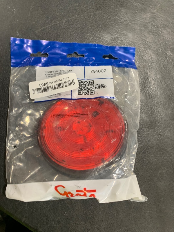 Photo 1 of Grote G4002 4" Hi Count LED Stop Tail Turn Light , red