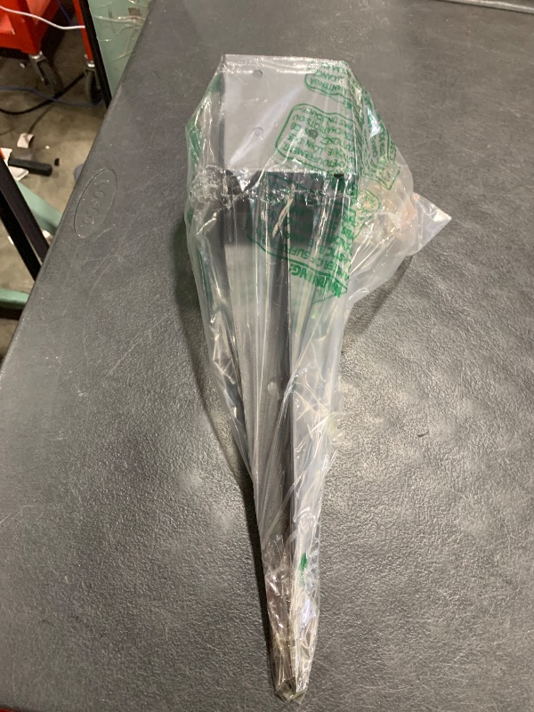 Photo 1 of 1 Pcs 4x4 Fence Post Anchor Ground Spike 16"(Inner Size 3.6"x3.6") Black Powder Coated–Mailbox Post Anchors, for Deck,Fence,Railing,Mailbox..