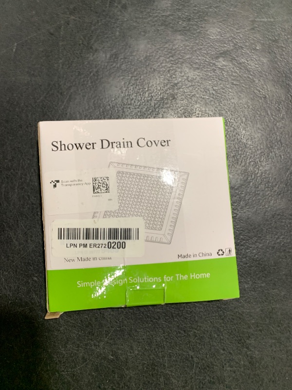 Photo 1 of Aojuxix Hair Catcher/Drain Strainer/Shower Drain Cover for Bathroom Floor Drain, Stainless Steel and Silicone (Patented Product)