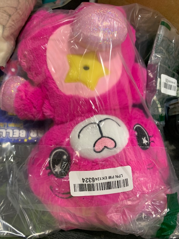 Photo 1 of Ontel Star Belly Dream Lites, Stuffed Animal Night Light, 3 years and up, Pretty Pink Kitty - Projects Glowing Stars & Shapes in 6 Gentle Colors, As Seen on TV