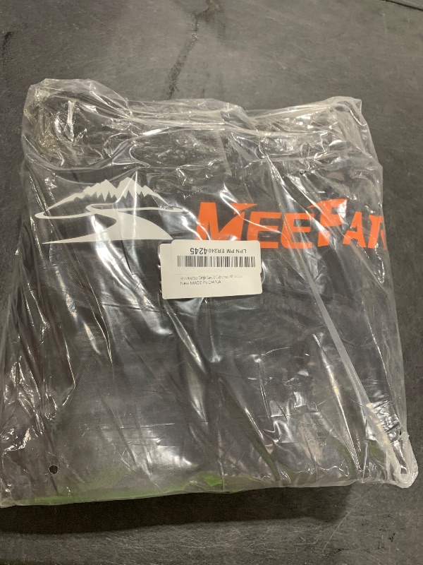 Photo 1 of MeeFar Hitch Mount Cargo Carrier Bag Soft Shell 100% Waterproof 15 Cubic Feet (58" 19" 24") Include 8 Reinforced Straps for Truck Pickup All Vehicle with Steel Cargo Basket