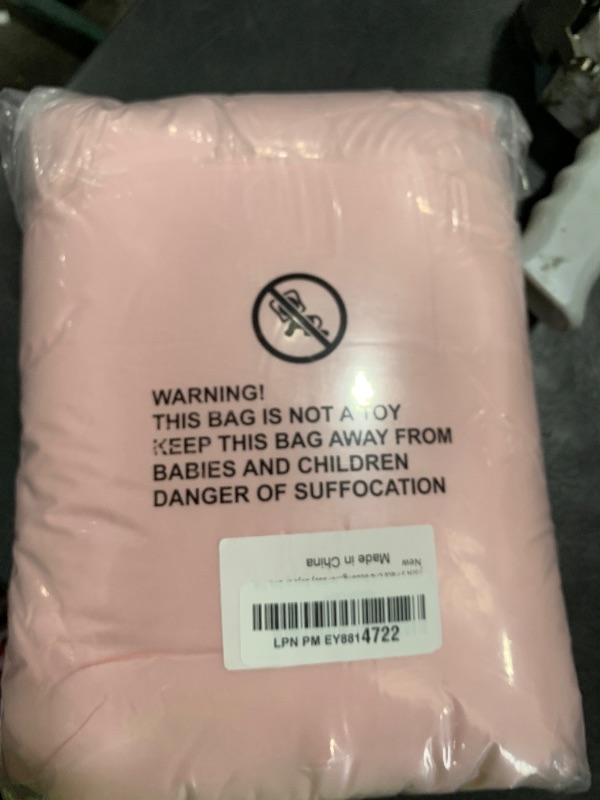 Photo 1 of JISEN 3 Piece Crib Bedding Set Soft Baby Ruffle Crib Comforter Set with Quilt, Sheet, Pillowcase - Nursery Bedding for Boys or Girls Pink