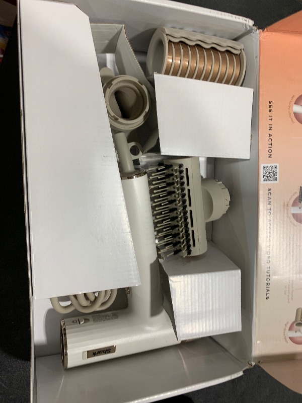 Photo 1 of Shark Hair Dryer | SpeedStyle | No Heat Damage Hair Styling Tool | 3 Styling Tools Included | Portable & Powerful Blow Dryer | Best for Straight & Wavy Hair | Silk | HD331
