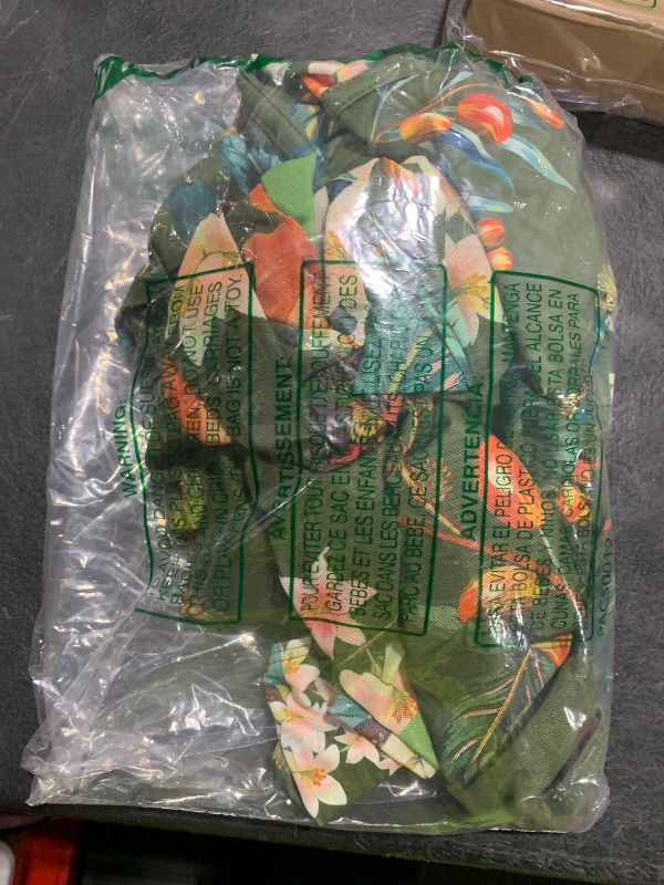 Photo 1 of Women's One Piece Swimsuit with Beach Cover Up Retro Floral Print Bathing Suits with Coverup Set Sarong Wrap Swim Suit 1 Piece Swimwear Set with Matching Skirt Dark Green Floral X-Large