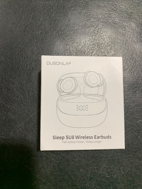 Photo 1 of Sleep Earbuds Bluetooth Light-Weight Headphones, Mini Sleep Headphones Small Design for Side Sleepers, Clear Calls Earphones, Pearl White