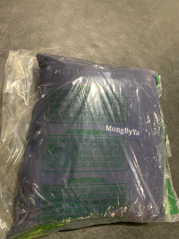 Photo 1 of MongByYa Sleeping Bag Liner Lightweight Compact Sleeping Bag Sack Portable Clean Travel Sheet Camping Sleep Sheet for Backpacking Hotel Hiking (Navy Blue, 82.7" X 63”)
