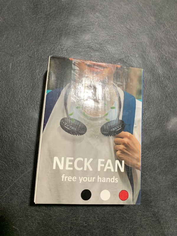 Photo 1 of YALTOON Neck Fan, Hand Free Portable Neck Fans For Women, Kids, and Men, 3 Speed Adjustable Hanging Around Necklace Fan, Rechargeable Battery Operated Wearable Fan Personal Fans Cooling Neck Fan