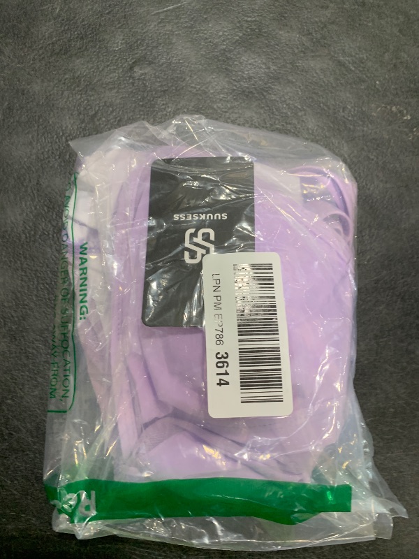 Photo 1 of SUUKSESS Women Slimming Tummy Control One Piece Swimsuits Sexy Mesh High Waisted Monokini Bathing Suits (Light Purle, S)