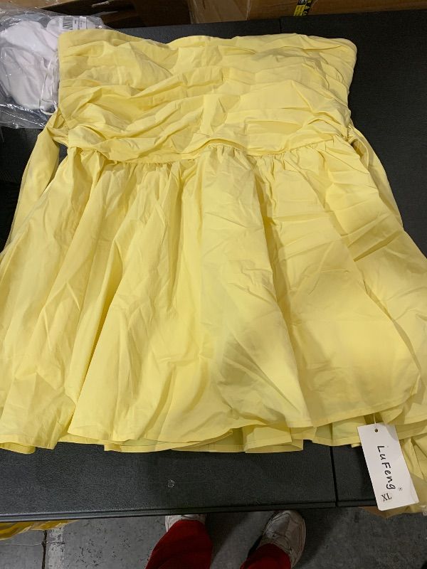 Photo 1 of  YELLOW BEAUDRM Women's 2 Pieces Outfit Textured Halter Crop Top and Twist Front Split Thigh Maxi Skirt Set Deep Brown X-Large