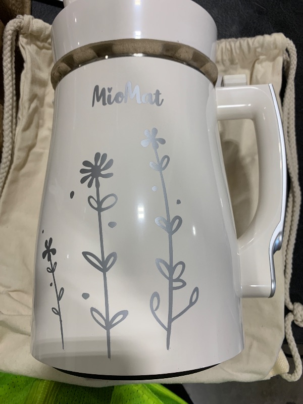 Photo 1 of MioMat 8in1 Plant Based Milk Maker | Make 40oz of Natural Almond Milk, Soy Milk, Oat Milk, Coconut Milk, and more ... + soups, porridges, smoothies, purées... | Automatically, at the touch of a button
