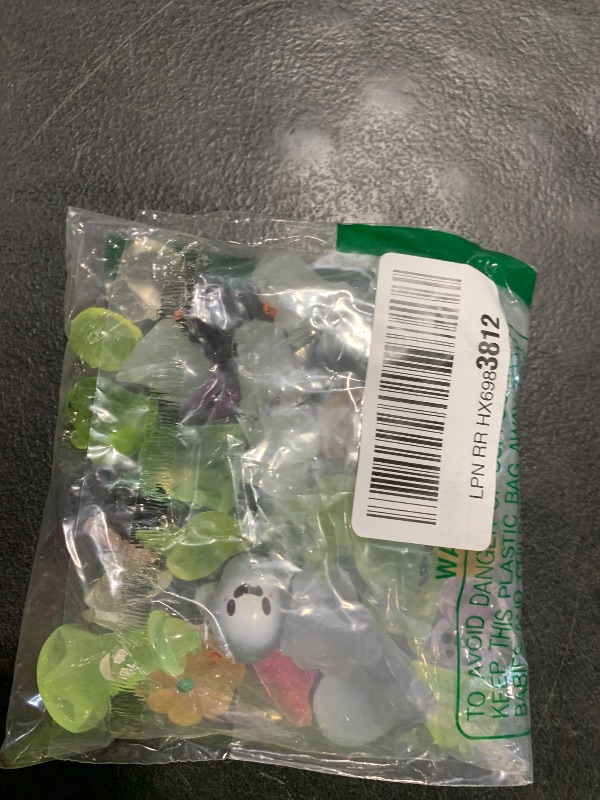 Photo 1 of DIYDEC 32PCS Halloween Luminous Mini Figures - 32 Styles Glow in The Dark Tiny Resin Miniatures - Pumpkin Skull for Party Favors, Bag Fillers, Garden, Dollhouse Decor