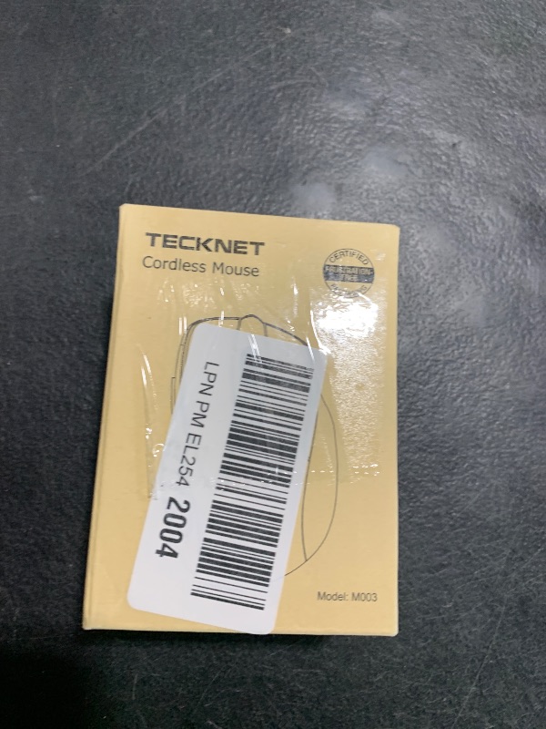 Photo 1 of TECKNET Wireless Mouse, 2.4G Ergonomic Optical Mouse, Computer Mouse for Laptop, PC, Computer, Chromebook, Notebook, 6 Buttons, 24 Months Battery Life, 2600 DPI, 5 Adjustment Levels, for Small Hand