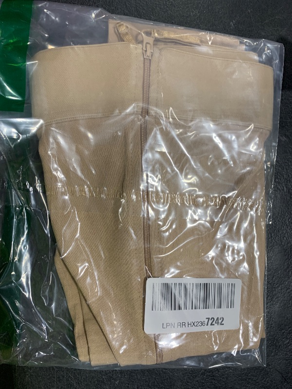 Photo 1 of Newcotte Compression Socks with Zipper for Women Thigh High Compression Stockings 20-30mmhg Support Socks for Women Men (L)