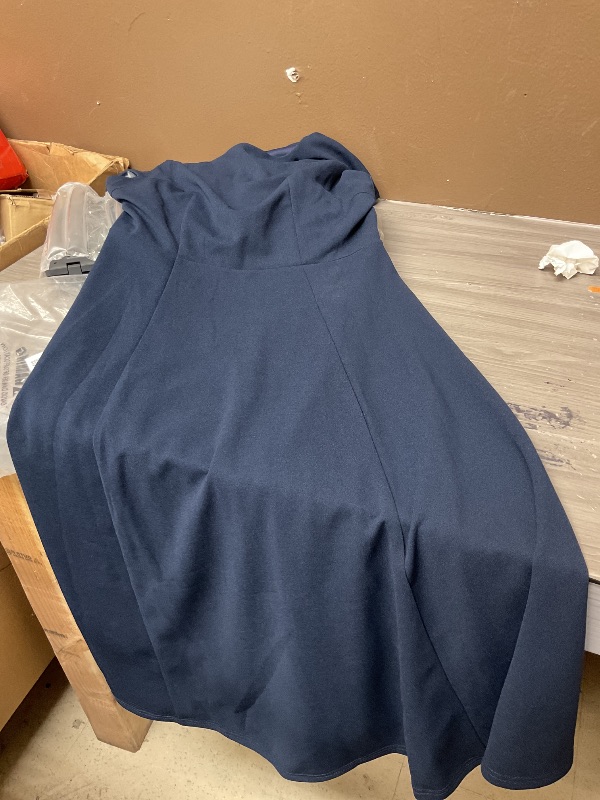 Photo 1 of Dress Tells size small elegant navy blue dress for dinner/date nights 