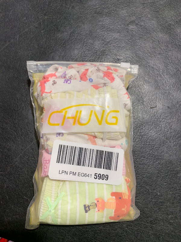 Photo 1 of CHUNG Toddlers Little Girls Cotton Briefs Panties Pack of 5/6 Print Underwear (7-9 Years, Cat Baby)