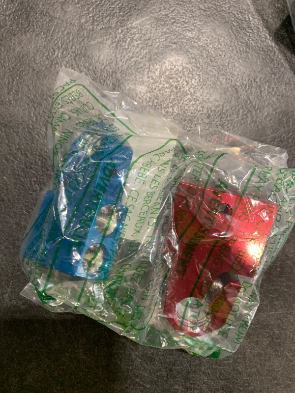 Photo 1 of Kaas Lead Acid Battery Terminal Clamps, Positive and Negative Set, for SAE/DIN/EN Tapered Top Post, 4-Way Connectors, Compatible with 8AWG to 4/0 AWG, Includes OEM Top Post Adapter