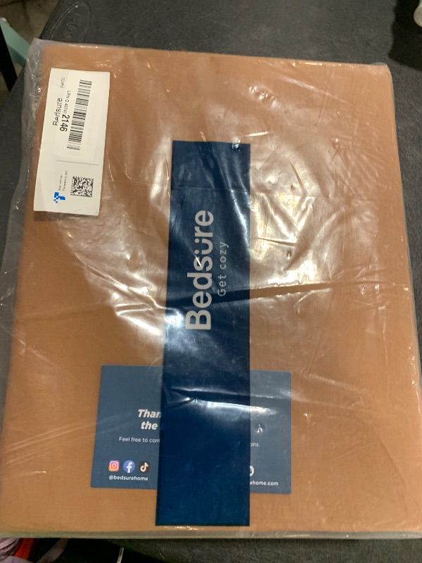 Photo 1 of Bedsure 100% Washed Cotton Duvet Cover Queen Size - Hazelnut Brown Minimalist Cotton Duvet Cover Linen Like Breathable - GentleSoft™ Plain Simple Bedding, 3 Pieces (Hazelnut Brown, Queen, 90"x90")