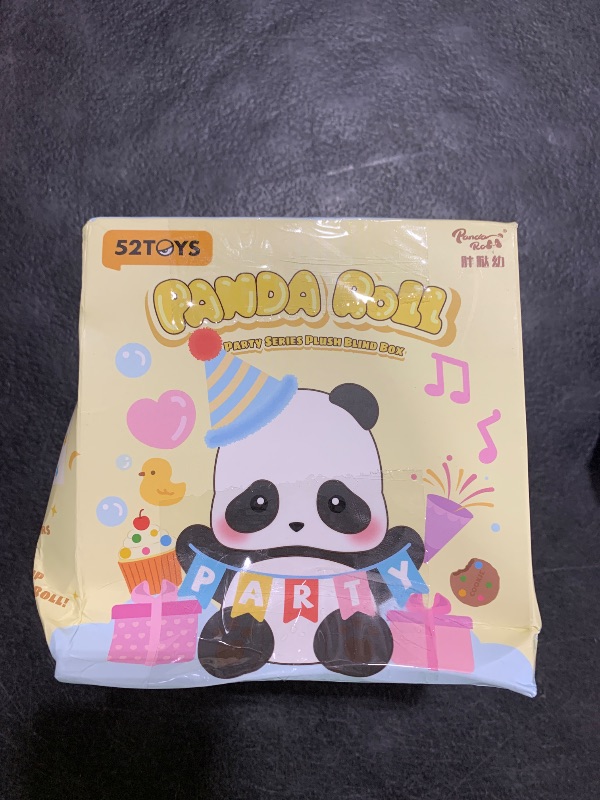 Photo 1 of 52TOYS Panda Roll Party Series Stuffed Animal Plush Toy with Soft and Adorable Design, 1PC Perfect for Cuddling, Display, and Unique Posing, Ideal Gift for Panda Enthusiasts